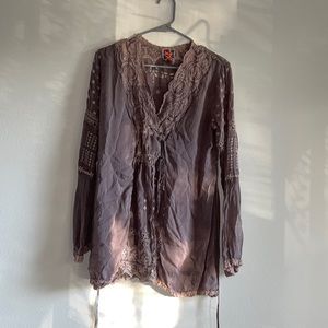 Bohemian Dress/ coverup  size small